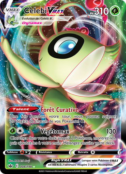 Celebi VMAX 8/233 — Pokémon Règne de Glace (CRE)