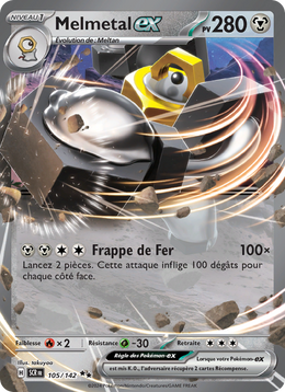 Melmetal-ex - Melmetal ex - Couronne Stellaire 105
