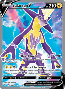 Salarsen V 182/209 Pokémon Clash des Rebelles