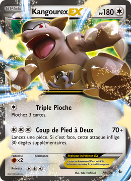 Kangourex EX 78/110 — Pokémon Étincelles (FLF)