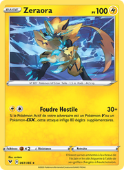 Zeraora 61/203 Pokémon Voltage Éclatant