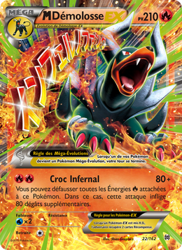 M-Démolosse EX 22/165 — Pokémon Impulsion Turbo (BKT)