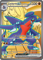 Carchacrok-ex de Cynthia - Cynthia's Garchomp ex - Rivalités Destinées 215