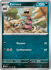 Escroco 065/130 Pokémon Flammes Fantasmagoriques (ME02)