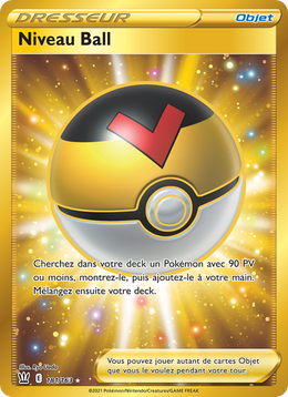 Niveau Ball 181/183 — Pokémon Styles de combat (BST)