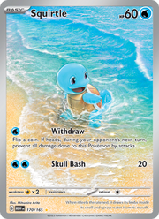 Carapuce 170/207 — Pokémon 151 (MEW)