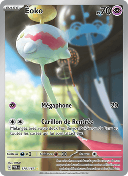 Éoko 179/226 Pokémon Mascarade Crépusculaire (EV06)