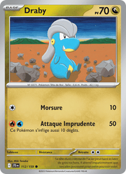 Draby 112/190 Pokémon Aventures Ensemble (EV09)