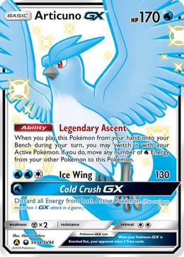 Artikodin-GX SV54/94 — Pokémon Destinées Occultes Coffre Étincelant (SMA)