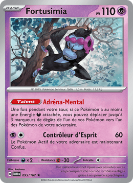 Fortusimia 095/226 Pokémon Mascarade Crépusculaire (EV06)