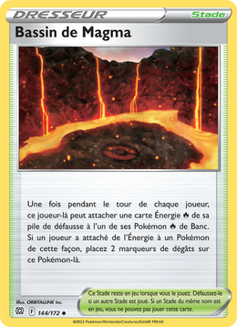 Bassin de Magma 144/216 Pokémon Stars Étincelantes