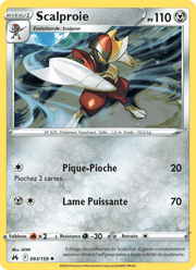 Scalproie 093/160 Pokémon Zénith Suprême (CRZ)