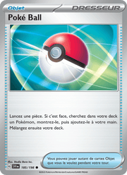 Poké Ball 185/258 Pokémon Écarlate et Violet (EV01)