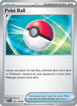 Poké Ball 185/258 Pokémon Écarlate et Violet (EV01)