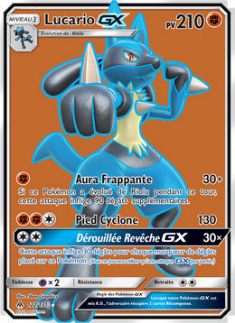 Lucario GX 122/146 — Pokémon Lumière Interdite (FLI)
