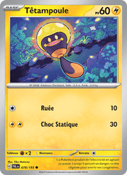 Têtampoule 078/279 Pokémon Évolutions à Paldea (EV02)