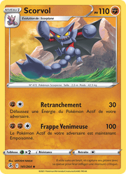 Scorvol 141/284 Pokémon Poing de Fusion (FST)