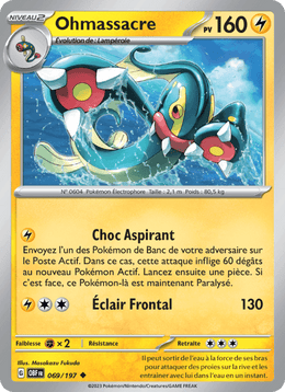 Ohmassacre 069/230 Pokémon Flammes Obsidiennes (EV03)