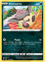 Vostourno 119/209 Pokémon Clash des Rebelles
