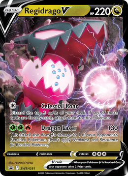 Regidrago V SWSH281/PROMO — Pokémon Promo Épée et Bouclier (SWSHP)