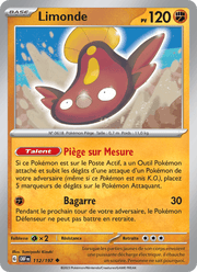 Limonde 112/230 Pokémon Flammes Obsidiennes (EV03)