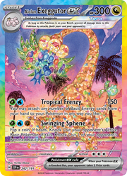 Noadkoko d'Alola-ex 242/252 — Pokémon Étincelles Déferlantes (EV08)