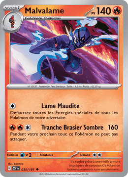 Malvalame 035/252 Pokémon Étincelles Déferlantes (EV08)