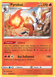 Pyrobut 34/216 Pokémon Épée et Bouclier