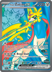 Zacian-ex de Nabil 176/190 — Pokémon Aventures Ensemble (EV09)