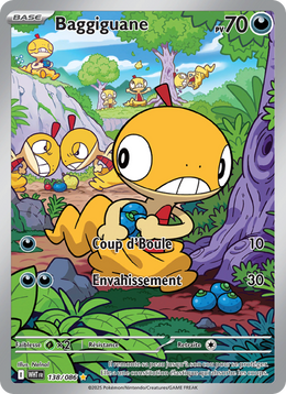 Baggiguane 138/86 — Pokémon Flamme Blanche (WHT)