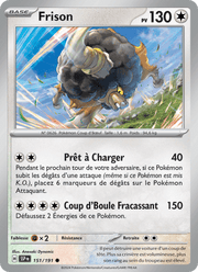 Frison 151/252 Pokémon Étincelles Déferlantes (EV08)