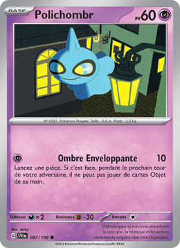 Polichombr 087/258 Pokémon Écarlate et Violet (EV01)