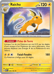 Raichu 026/207 Pokémon 151 (MEW)