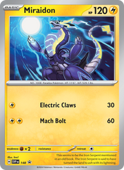 Miraidon 148/PROMO — Pokémon Promo Écarlate et Violet (SVP)