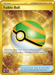 Faiblo Ball - Nest Ball - Écarlate et Violet 255