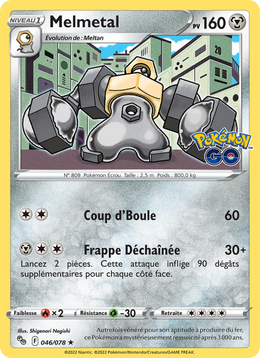 Melmetal 046/88 Pokémon Pokémon GO