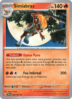 Simiabraz 033/226 Pokémon Mascarade Crépusculaire (EV06)