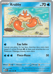 Krabby 098/207 Pokémon 151 (MEW)