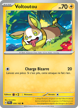 Voltoutou 058/218 Pokémon Forces Temporelles (EV05)