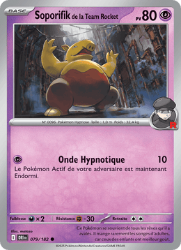 Soporifik de la Team Rocket 079/244 Pokémon Rivalités Destinées (EV10)