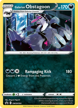 Ixon de Galar SWSH193/PROMO — Pokémon Promo Épée et Bouclier (SWSHP)