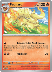 Feunard 009/122 Pokémon Chaos Ascendant (ME04)