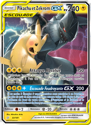 Pikachu et Zekrom GX 33/196 — Pokémon Duo de Choc (TEU)