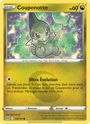 Coupenotte 110/216 Pokémon Stars Étincelantes