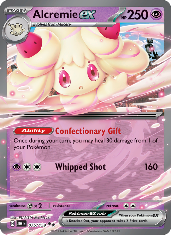 Charmilly-ex 075/190 — Pokémon Aventures Ensemble (EV09)