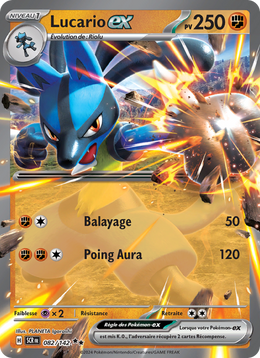 Lucario-ex - Lucario ex - Couronne Stellaire 082