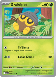 Grainipiot 013/188 Pokémon Méga-Évolution (ME01)
