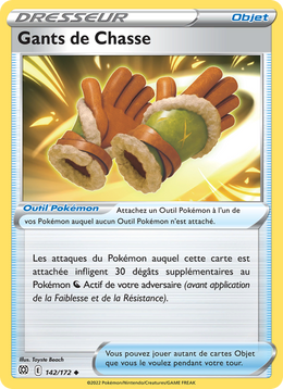Gants de Chasse 142/216 Pokémon Stars Étincelantes