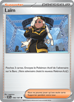 Laïm 194/230 Pokémon Flammes Obsidiennes (EV03)