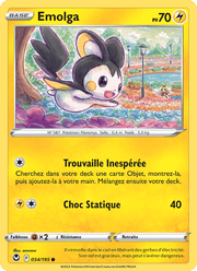 Emolga 054/215 Pokémon Tempête Argentée (SIT)